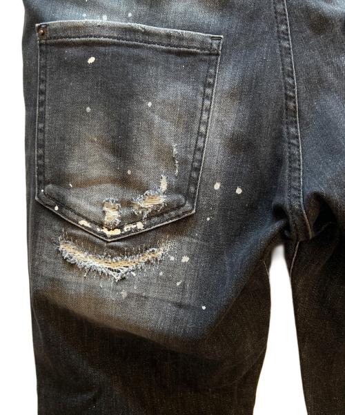 DSQUARED2（ディースクエアード）DSQUARED2 (ディースクエアード) デニムパンツ ブラック サイズ:46の古着・服飾アイテム