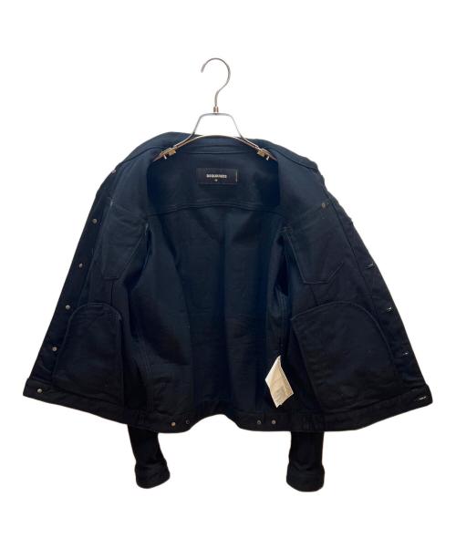 DSQUARED2（ディースクエアード）DSQUARED2 (ディースクエアード) ジャケット ブラック サイズ:48の古着・服飾アイテム