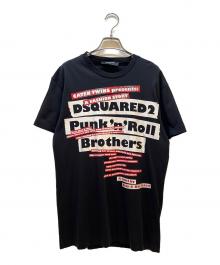 DSQUARED2（ディースクエアード）の古着「半袖カットソー」｜ブラック