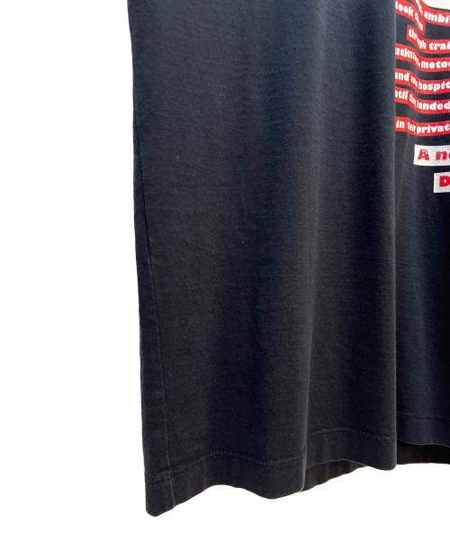 DSQUARED2（ディースクエアード）DSQUARED2 (ディースクエアード) 半袖カットソー ブラック サイズ:Mの古着・服飾アイテム