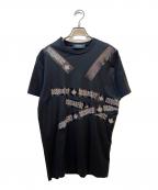 DSQUARED2ディースクエアード）の古着「半袖カットソー」｜ブラック