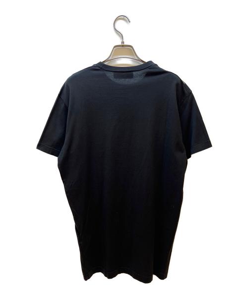 DSQUARED2（ディースクエアード）DSQUARED2 (ディースクエアード) 半袖カットソー ブラック サイズ:Sの古着・服飾アイテム