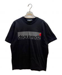 DSQUARED2（ディースクエアード）の古着「半袖カットソー」｜ブラック