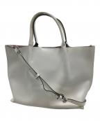 GIANNI CHIARINIジャンニ キアリーニ）の古着「ハンドバッグ」｜ホワイト