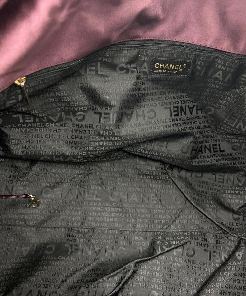 CHANEL（シャネル）CHANEL (シャネル) チェーンハンドバッグ/ココカバス ワインレッドの古着・服飾アイテム