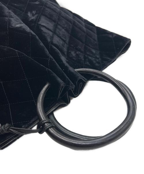 CHANEL（シャネル）CHANEL (シャネル) サークルハンドバッグ ブラックの古着・服飾アイテム