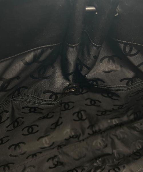 CHANEL（シャネル）CHANEL (シャネル) サークルハンドバッグ ブラックの古着・服飾アイテム