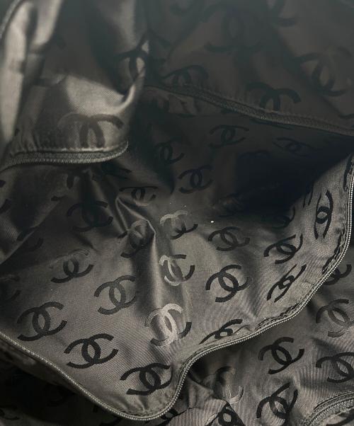 CHANEL（シャネル）CHANEL (シャネル) サークルハンドバッグ ブラックの古着・服飾アイテム