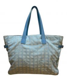 CHANEL（シャネル）の古着「トートバッグ/ニュートラベルライン」｜ブルー