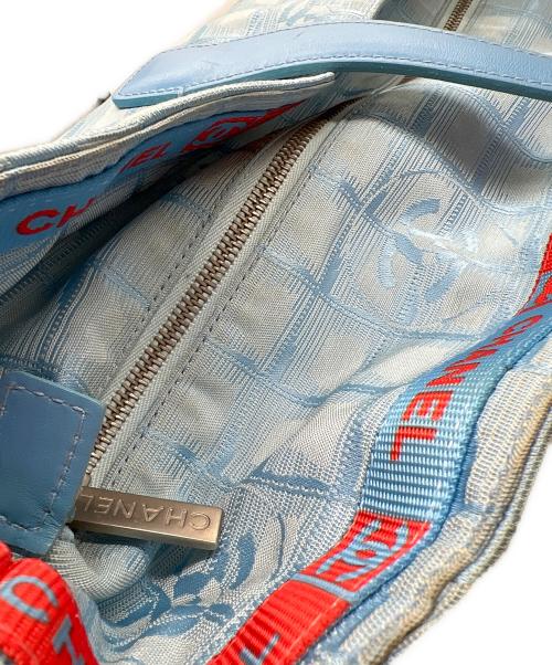 CHANEL（シャネル）CHANEL (シャネル) トートバッグ/ニュートラベルライン ブルーの古着・服飾アイテム