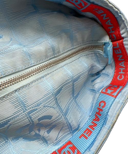 CHANEL（シャネル）CHANEL (シャネル) トートバッグ/ニュートラベルライン ブルーの古着・服飾アイテム