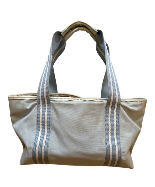 CHANEL（シャネル）CHANEL (シャネル) テニストートバッグ ブルー×ホワイトの古着・服飾アイテム