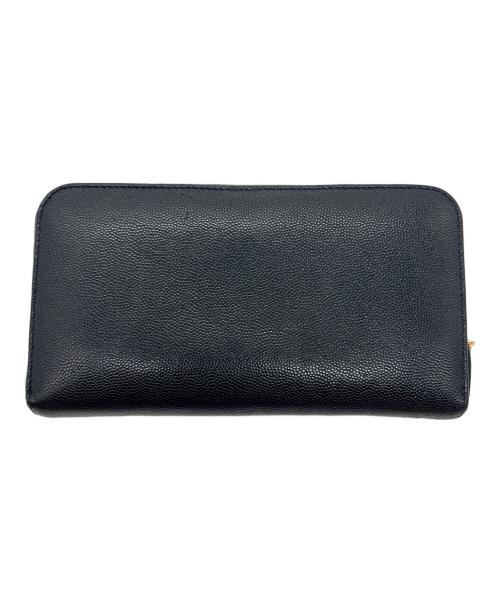 BURBERRY（バーバリー）BURBERRY (バーバリー) 長財布/TBロゴ ブラックの古着・服飾アイテム