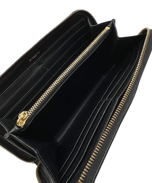 BURBERRY（バーバリー）BURBERRY (バーバリー) 長財布/TBロゴ ブラックの古着・服飾アイテム