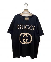 GUCCI（グッチ）の古着「半袖カットソー」｜ブラック