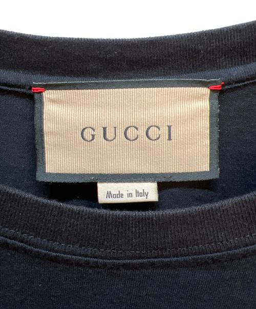 GUCCI（グッチ）GUCCI (グッチ) 半袖カットソー ブラック サイズ:XXLの古着・服飾アイテム