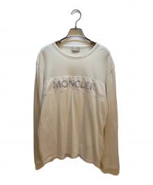 MONCLER（モンクレール）の古着「長袖カットソー」｜ホワイト