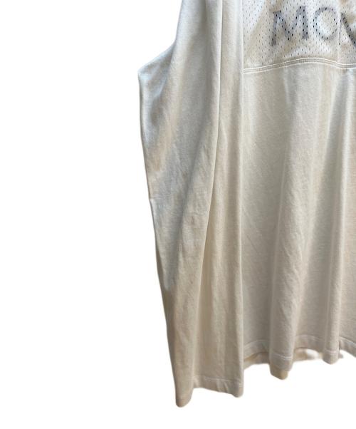 MONCLER（モンクレール）MONCLER (モンクレール) 長袖カットソー ホワイト サイズ:XLの古着・服飾アイテム