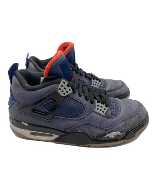 NIKE（ナイキ）NIKE (ナイキ) ローカットスニーカー/AIR JORDAN 4 RETRO WNTR ネイビー サイズ: 26cmの古着・服飾アイテム