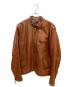 FREEDOM（フリーダム）の古着「レザージャケット」｜ブラウン