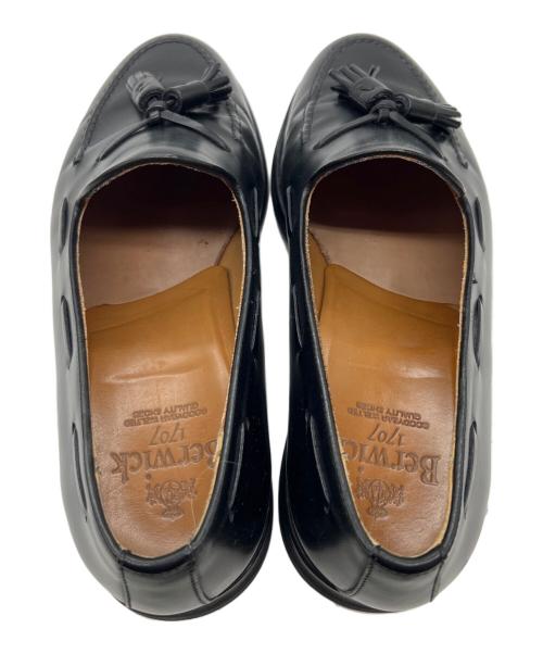 berwick（バーウィック）berwick (バーウィック) タッセルローファー ブラック サイズ:26cmの古着・服飾アイテム