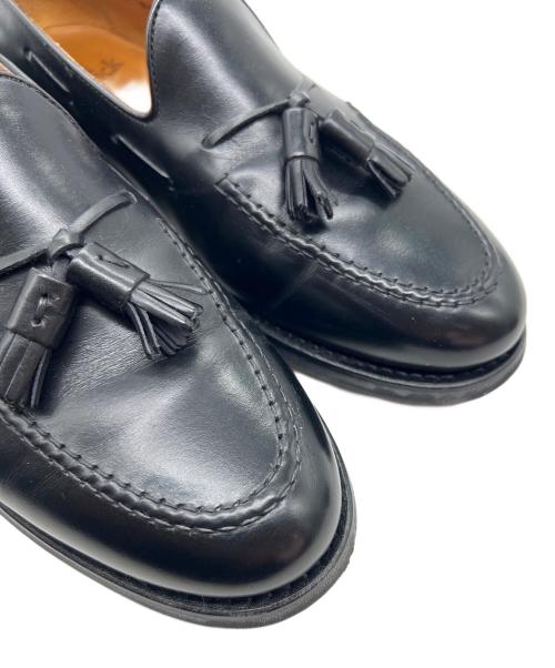 berwick（バーウィック）berwick (バーウィック) タッセルローファー ブラック サイズ:26cmの古着・服飾アイテム