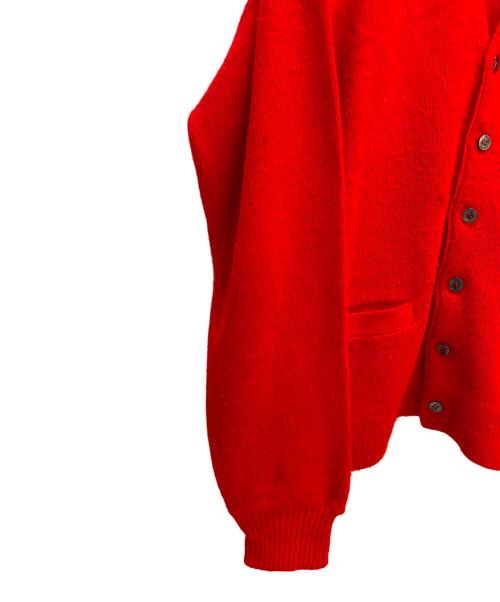 GRANT-CREST（グラントクレスト）GRANT-CREST (グラントクレスト) 厚手カーディガン レッド サイズ:Lの古着・服飾アイテム