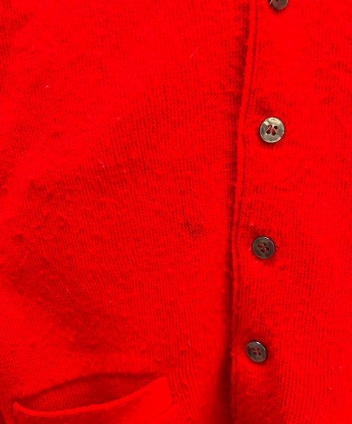 GRANT-CREST（グラントクレスト）GRANT-CREST (グラントクレスト) 厚手カーディガン レッド サイズ:Lの古着・服飾アイテム
