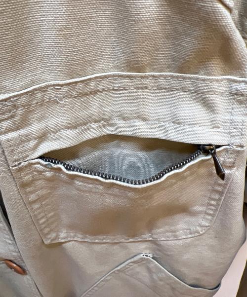 L.L.Bean（エルエルビーン）L.L.Bean (エルエルビーン) カバーオール アイボリー サイズ:Mの古着・服飾アイテム