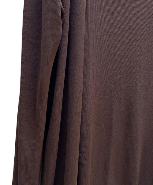 HERMES（エルメス）HERMES (エルメス) 薄手ニット ブラウン サイズ:MEの古着・服飾アイテム