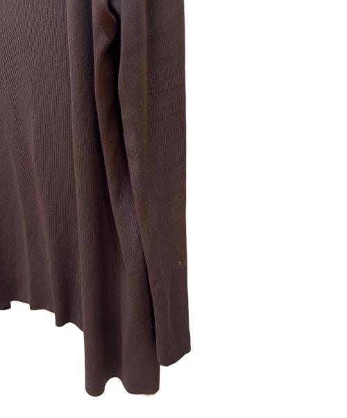 HERMES（エルメス）HERMES (エルメス) 薄手ニット ブラウン サイズ:MEの古着・服飾アイテム