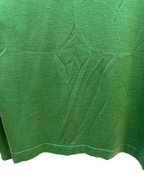 HERMES（エルメス）HERMES (エルメス) 薄手カーディガン 黄緑 サイズ:42の古着・服飾アイテム