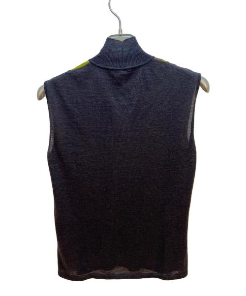 HERMES（エルメス）HERMES (エルメス) 薄手ニット ブラウン サイズ:不明の古着・服飾アイテム