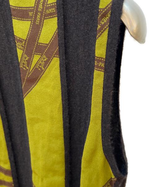 HERMES（エルメス）HERMES (エルメス) 薄手ニット ブラウン サイズ:不明の古着・服飾アイテム