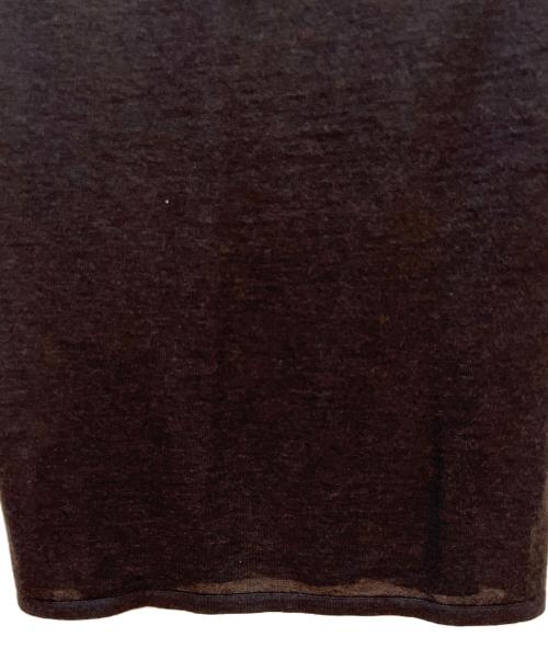 HERMES（エルメス）HERMES (エルメス) 薄手ニット ブラウン サイズ:不明の古着・服飾アイテム