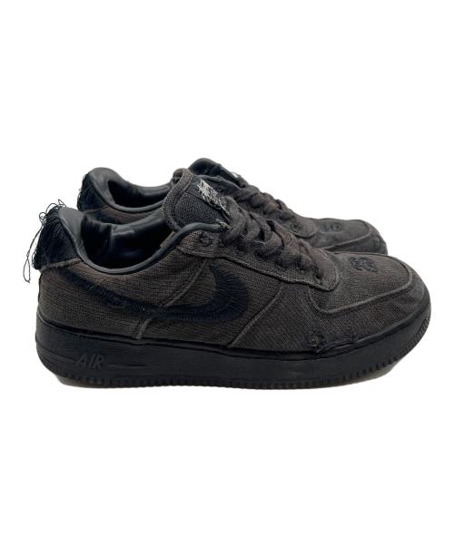 NIKE（ナイキ）NIKE (ナイキ) stussy (ステューシー) Stussy × Nike Air Force 1 Low ブラック サイズ:25.5の古着・服飾アイテム