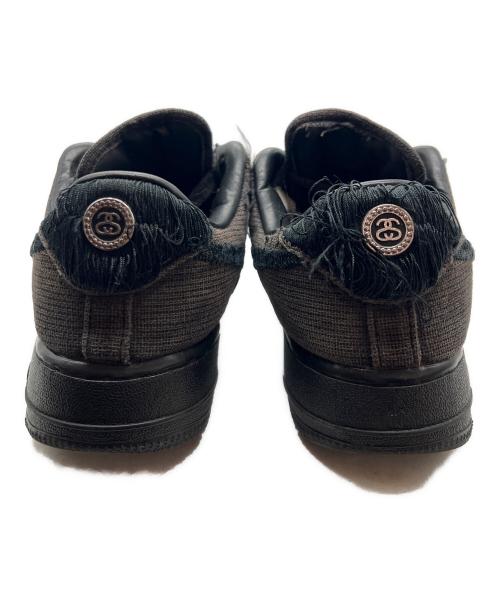 NIKE（ナイキ）NIKE (ナイキ) stussy (ステューシー) Stussy × Nike Air Force 1 Low ブラック サイズ:25.5の古着・服飾アイテム