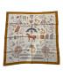 HERMES (エルメス) シルクスカーフ/カレ90 ベージュ 未使用品：42000円