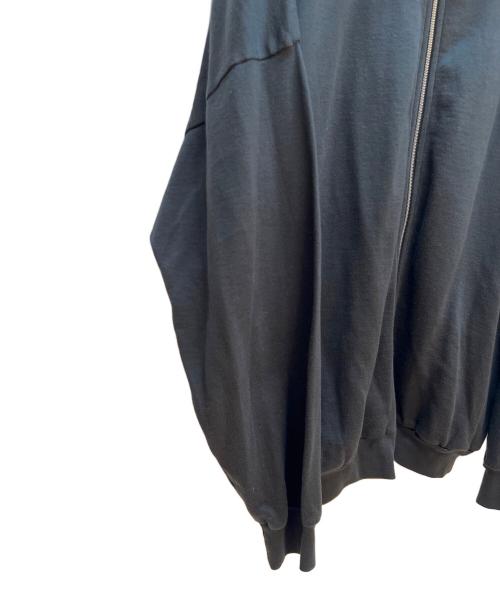 AURALEE（オーラリー）AURALEE (オーラリー) ジップスウェット ブラック サイズ:4の古着・服飾アイテム