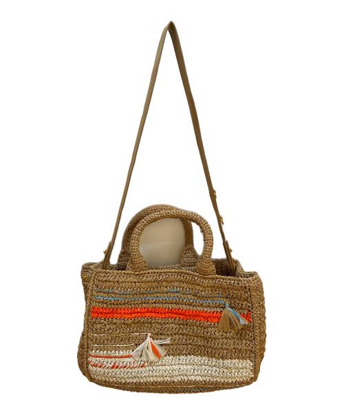 PRADA（プラダ）PRADA (プラダ) ハンドバッグ ブラウンの古着・服飾アイテム