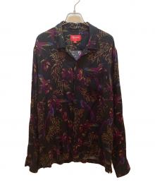 SUPREME（シュプリーム）の古着「長袖シャツ」｜ブラック×レッド×ブラウン