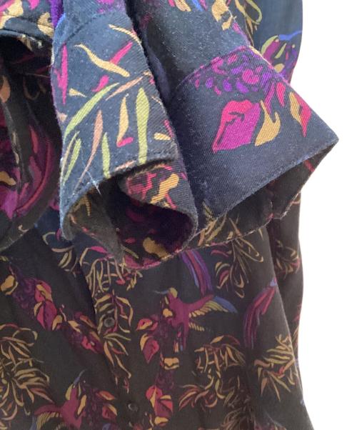 SUPREME（シュプリーム）SUPREME (シュプリーム) 長袖シャツ ブラック×レッド×ブラウン サイズ:Mの古着・服飾アイテム