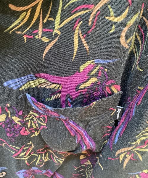 SUPREME（シュプリーム）SUPREME (シュプリーム) 長袖シャツ ブラック×レッド×ブラウン サイズ:Mの古着・服飾アイテム