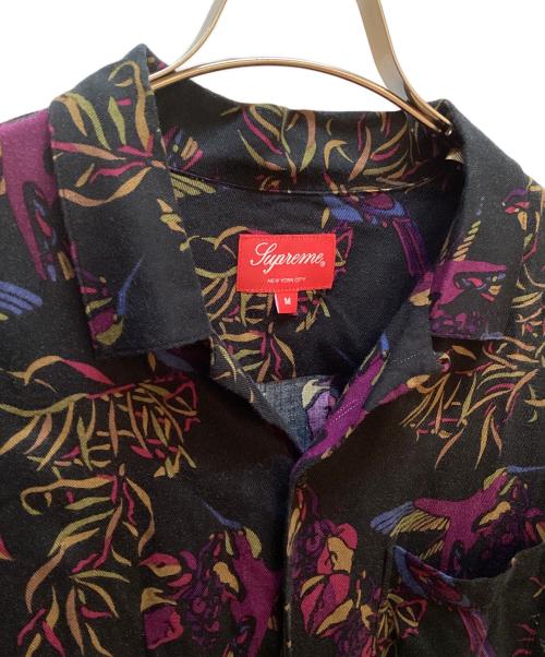 SUPREME（シュプリーム）SUPREME (シュプリーム) 長袖シャツ ブラック×レッド×ブラウン サイズ:Mの古着・服飾アイテム