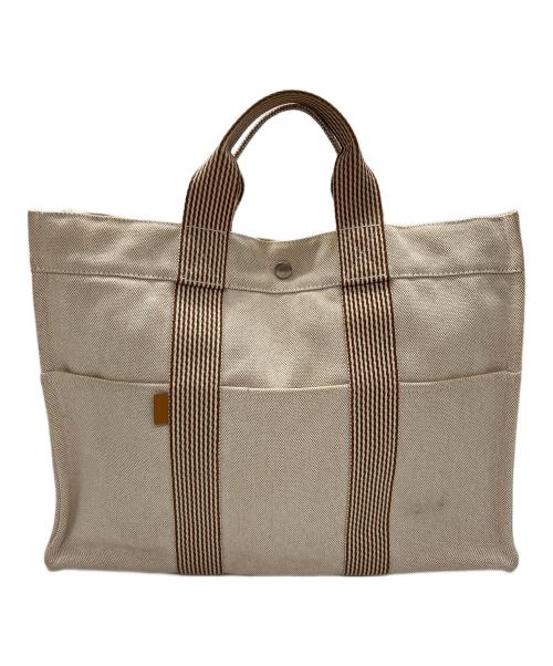 HERMES（エルメス）HERMES (エルメス) トートバッグ アイボリーの古着・服飾アイテム