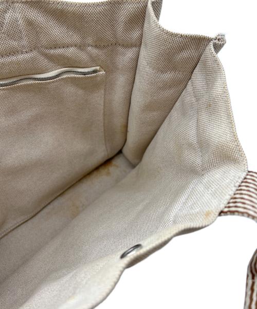 HERMES（エルメス）HERMES (エルメス) トートバッグ アイボリーの古着・服飾アイテム