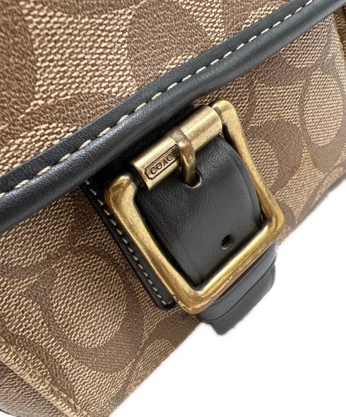 COACH（コーチ）COACH (コーチ) ショルダーバッグ/シグネチャー ベージュの古着・服飾アイテム