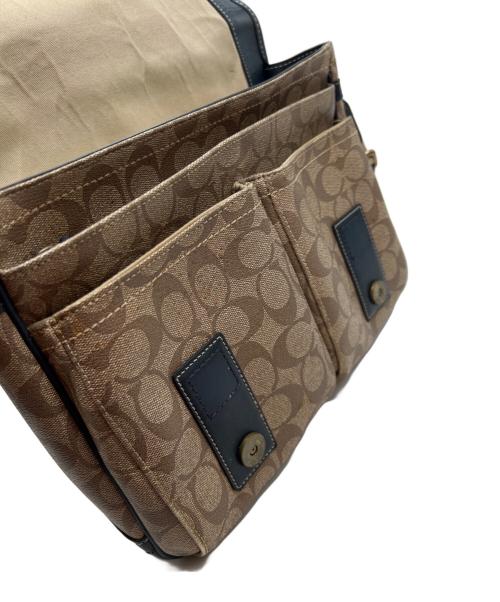 COACH（コーチ）COACH (コーチ) ショルダーバッグ/シグネチャー ベージュの古着・服飾アイテム