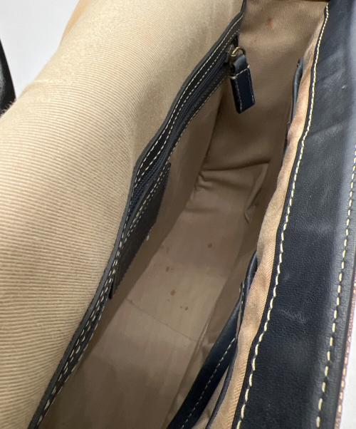 COACH（コーチ）COACH (コーチ) ショルダーバッグ/シグネチャー ベージュの古着・服飾アイテム