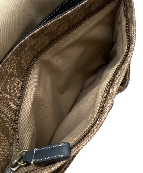 COACH（コーチ）COACH (コーチ) ショルダーバッグ/シグネチャー ベージュの古着・服飾アイテム